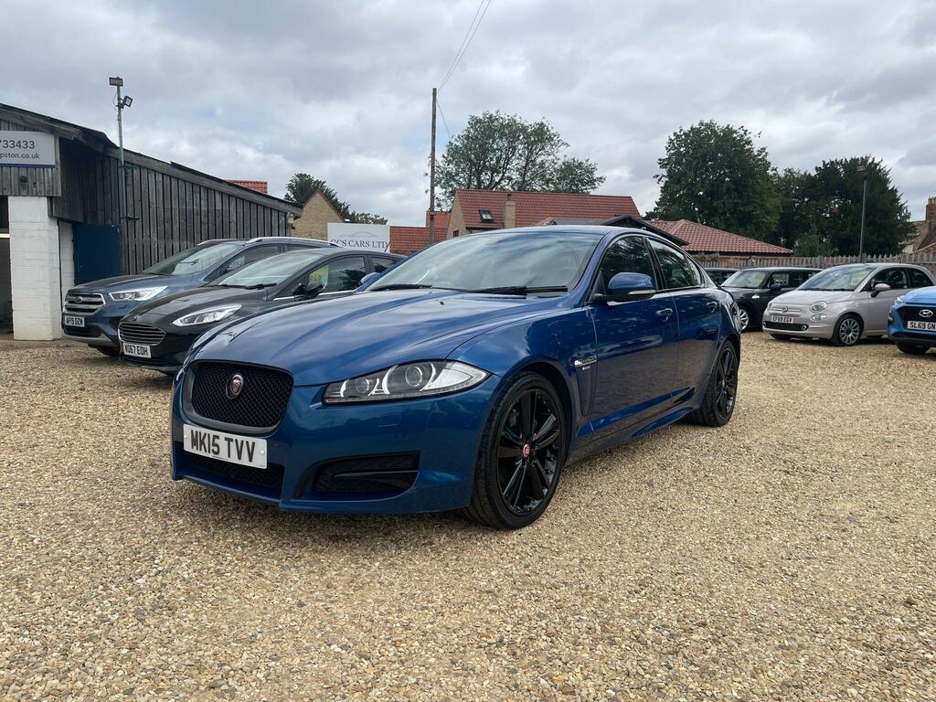 Jaguar XF 3.0D V6 R-sport Black Euro 5 Ss Blue #3
