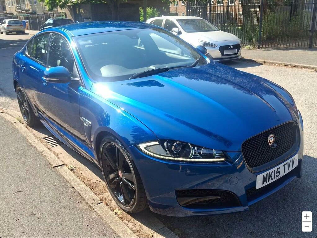 Jaguar XF 3.0D V6 R-sport Black Euro 5 Ss Blue