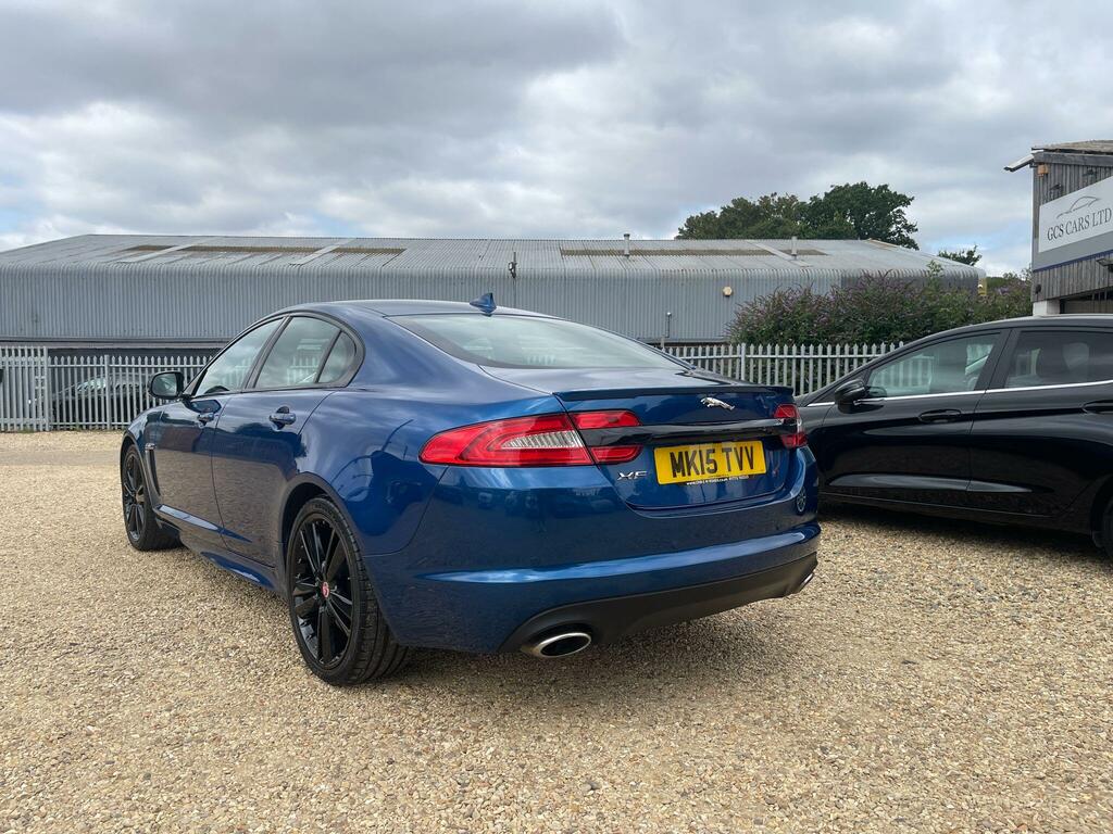 Jaguar XF 3.0D V6 R-sport Black Euro 5 Ss Blue #4