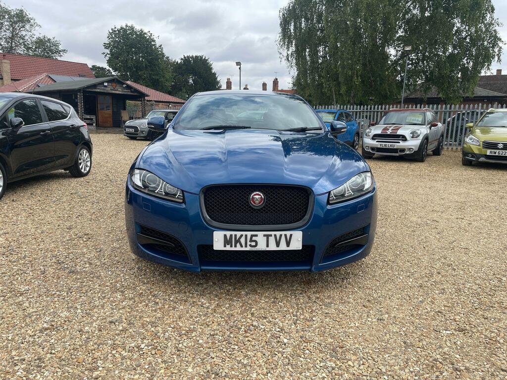 Jaguar XF 3.0D V6 R-sport Black Euro 5 Ss Blue #2