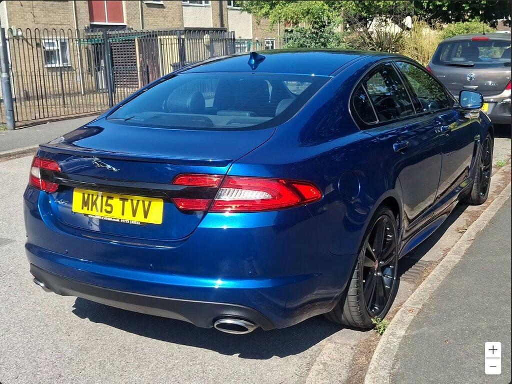 Jaguar XF 3.0D V6 R-sport Black Euro 5 Ss Blue #2