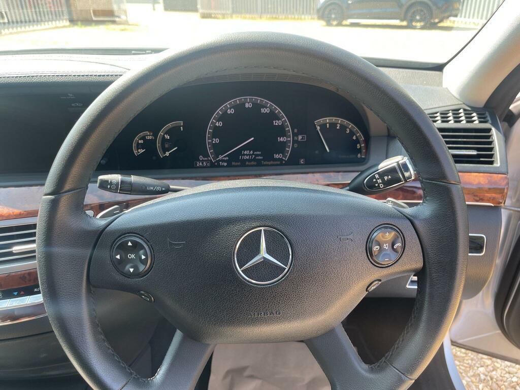 Mercedes-Benz S Class 3.5 S350 V6 Saloon G-tronic Euro 4 272 Black #9