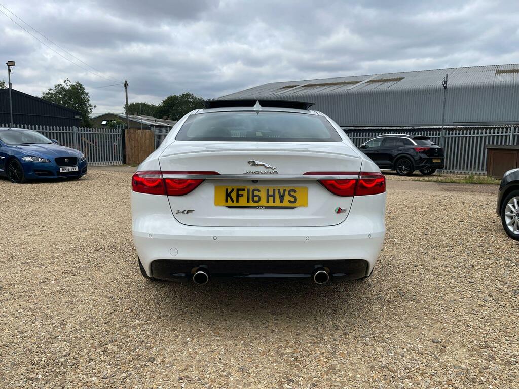 Jaguar XF 3.0D V6 S Euro 6 Ss White #5