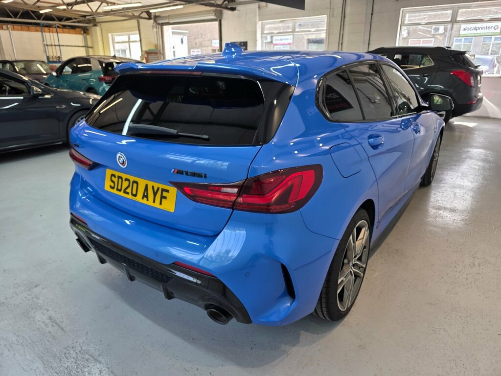 BMW 1 Series 2.0 M135i Hatchback Xdrive Euro 6 SD20AYF Blue #5