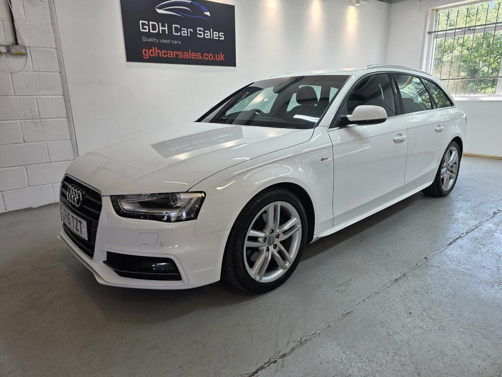 Audi A4 Avant 1.8 Tfsi S Line Estate Multitronic Euro White