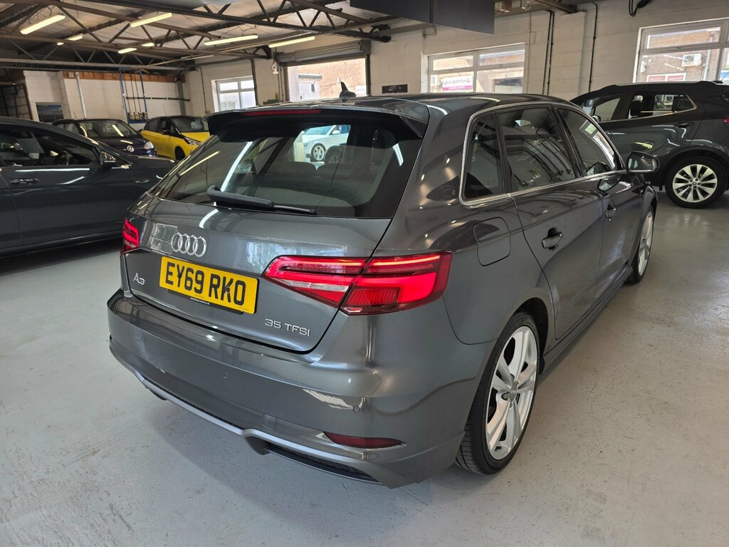 Audi A3 1.5 Tfsi Cod 35 S Line Sportback EY69RKO Grey #5