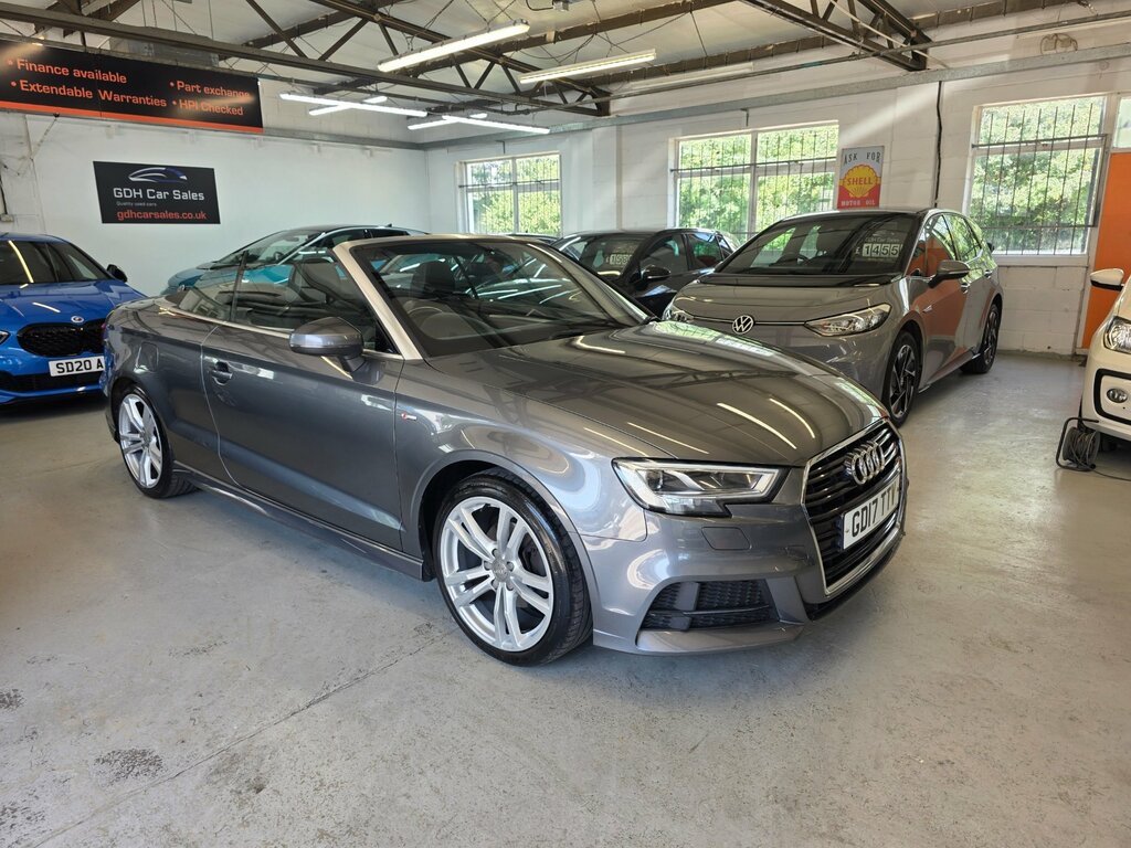 Audi A3 Cabriolet 1.4 Tfsi Cod S Line Convertible Grey #5