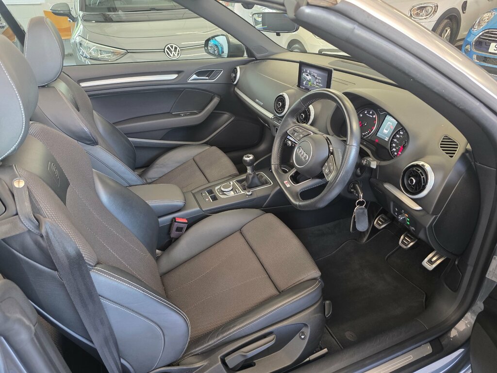 Audi A3 Cabriolet 1.4 Tfsi Cod S Line Convertible Grey #2