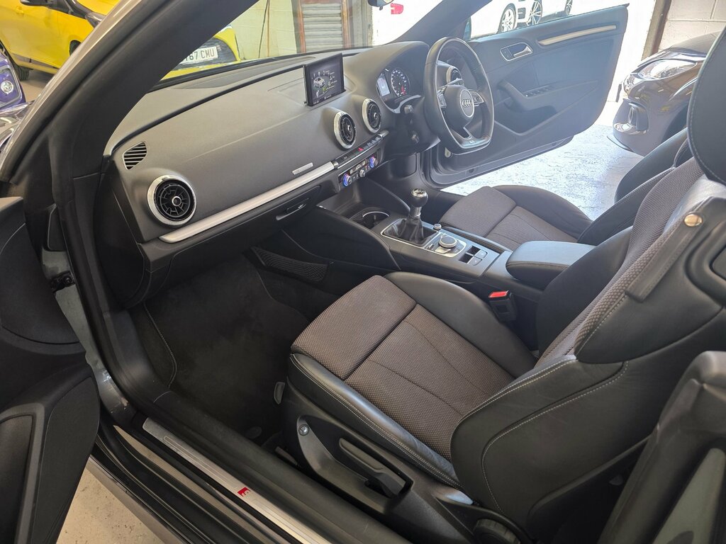 Audi A3 Cabriolet 1.4 Tfsi Cod S Line Convertible Grey #4