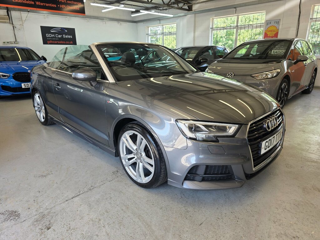 Audi A3 Cabriolet 1.4 Tfsi Cod S Line Convertible Grey