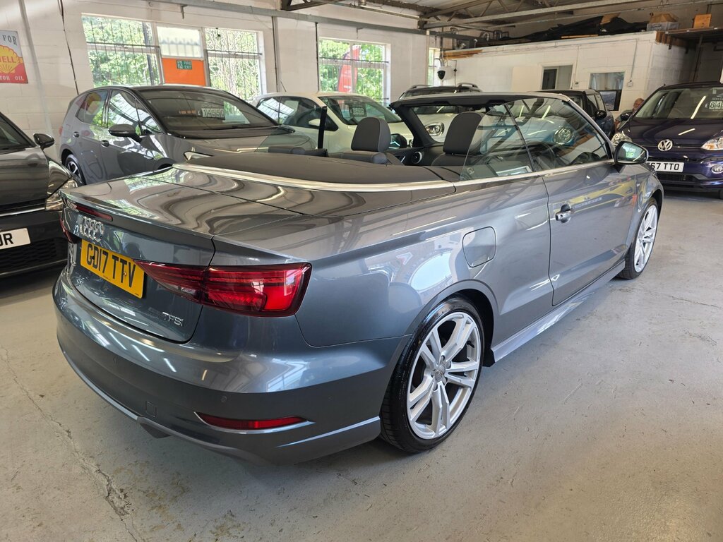 Audi A3 Cabriolet 1.4 Tfsi Cod S Line Convertible Grey #3