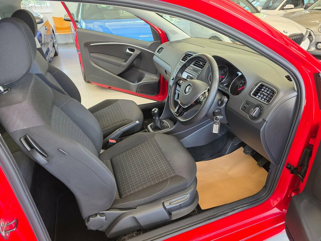 Volkswagen Polo 1.2 Tsi Bluemotion Tech Se Hatchback Ma Red #2