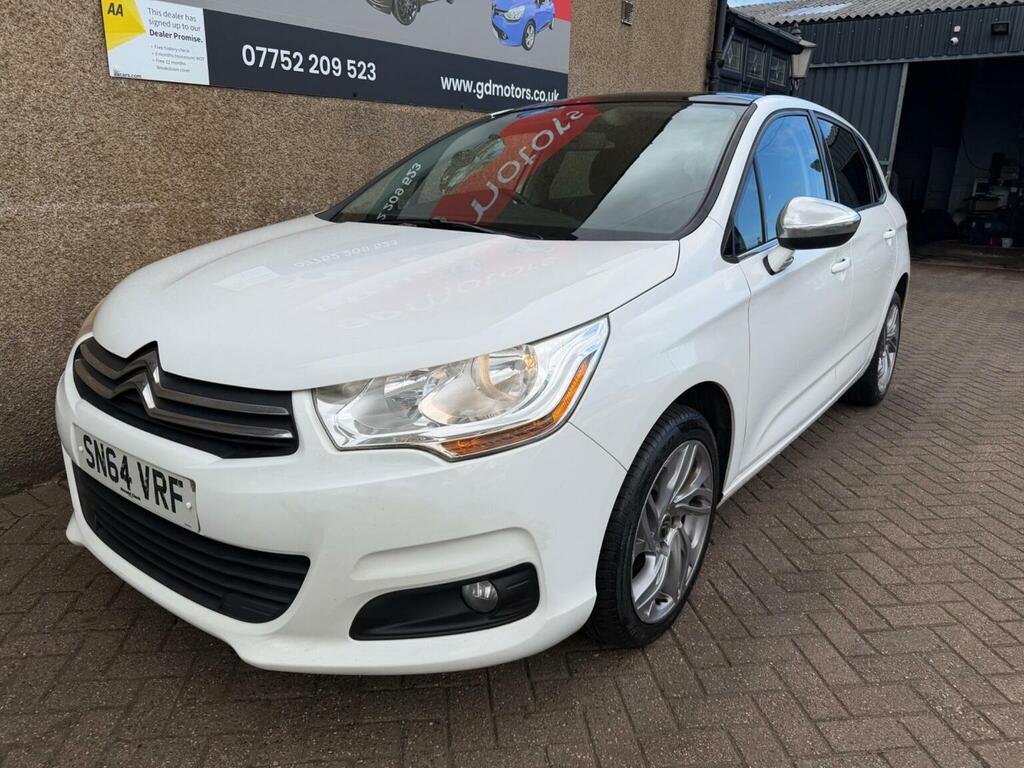 Citroen C4 Hatchback 1.6 Hdi 16V Selection Euro 5 20146 White