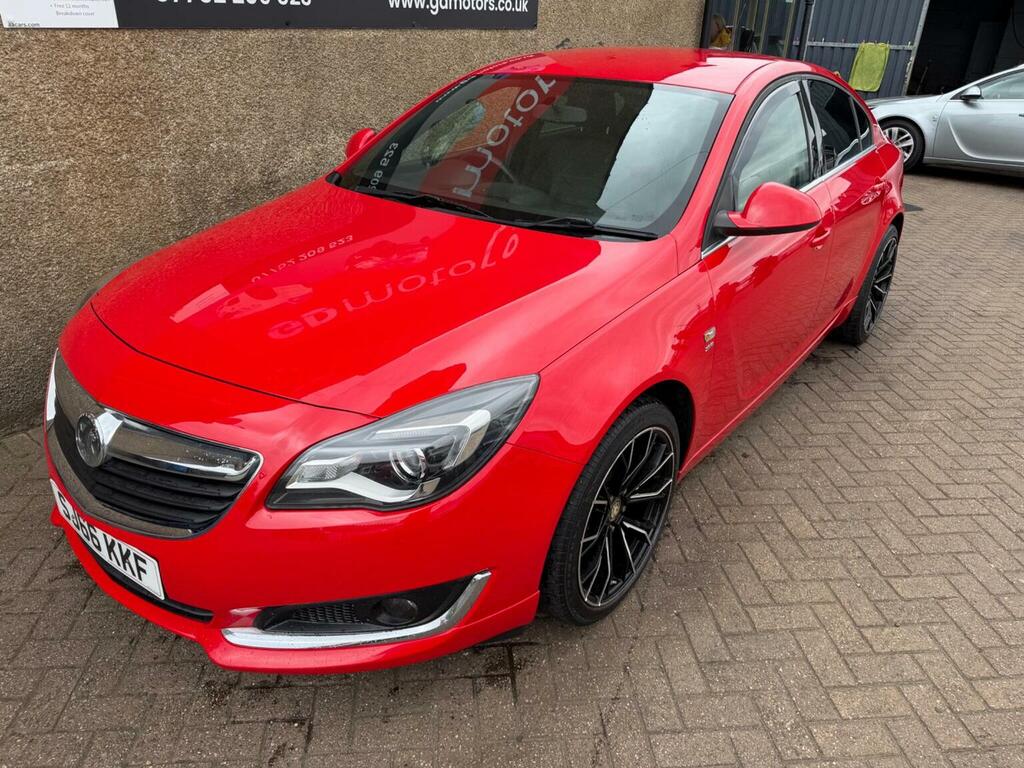 Vauxhall Insignia 1.6 Cdti Sri VX Line Euro 6 Ss Red #6