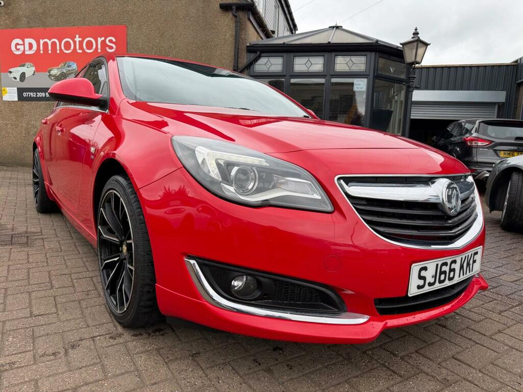 Vauxhall Insignia 1.6 Cdti Sri VX Line Euro 6 Ss Red #2