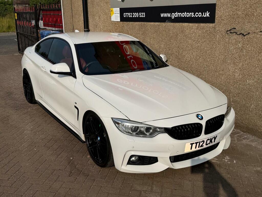 BMW 4 Series 2.0 420D M Sport Euro 6 Ss White #5