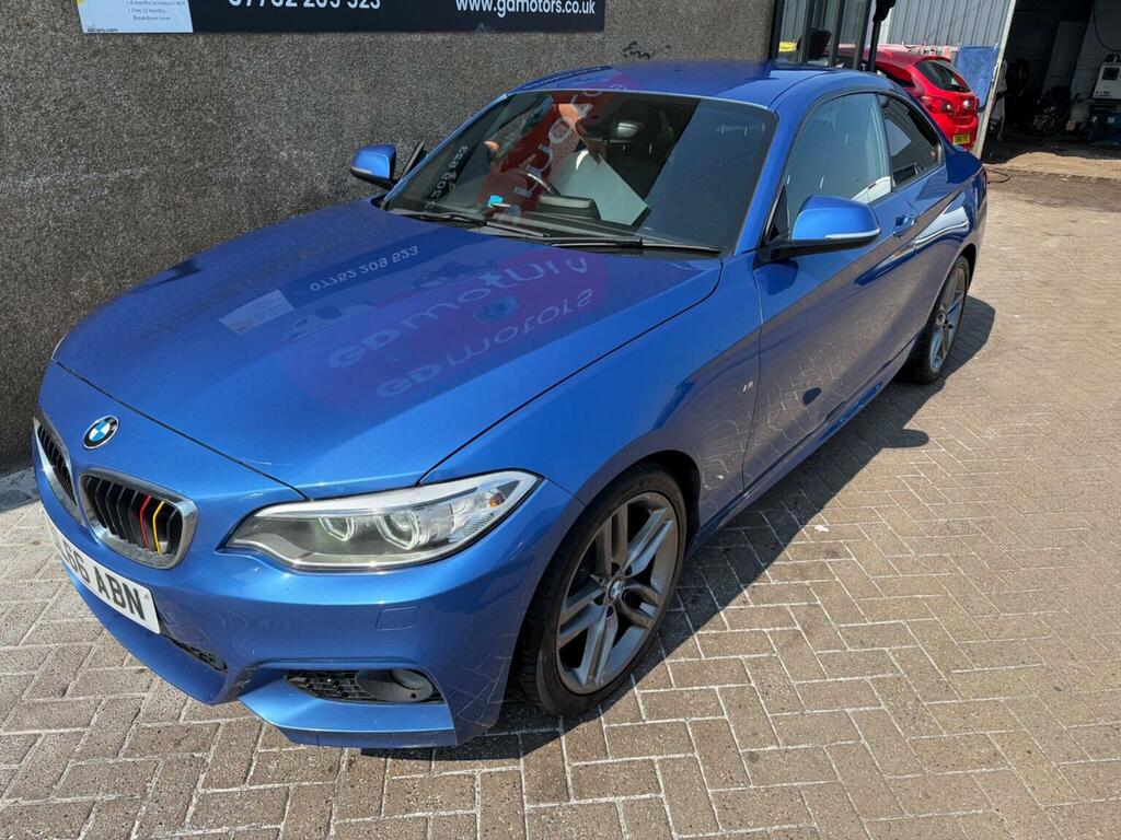 BMW 2 Series 2.0 218D M Sport Euro 6 Ss Blue #4