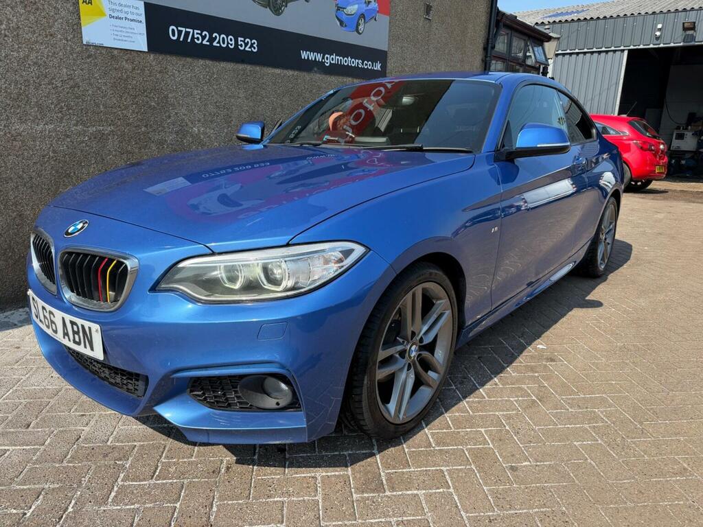 BMW 2 Series 2.0 218D M Sport Euro 6 Ss Blue