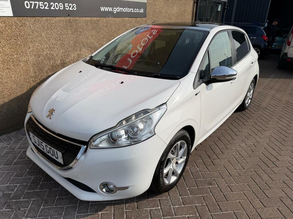 Peugeot 208 1.2 Vti Puretech Style Euro 6 White #5