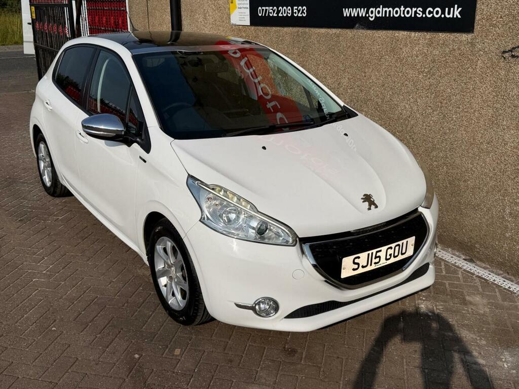 Peugeot 208 1.2 Vti Puretech Style Euro 6 White #2