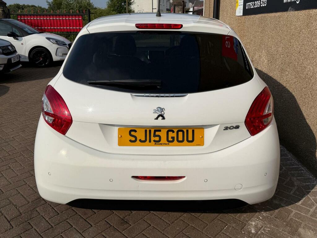Peugeot 208 1.2 Vti Puretech Style Euro 6 White #6