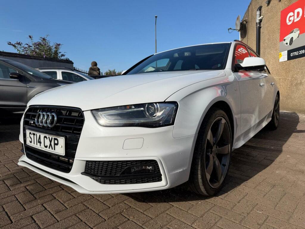 Audi A4 Avant 2.0 Tdi Black Edition Quattro Euro 5 Ss White