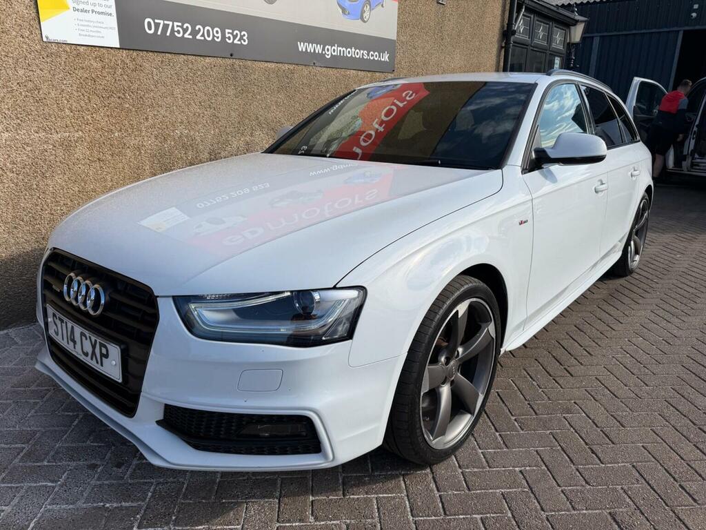 Audi A4 Avant 2.0 Tdi Black Edition Quattro Euro 5 Ss White #4
