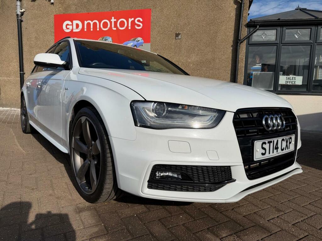 Audi A4 Avant 2.0 Tdi Black Edition Quattro Euro 5 Ss White #2