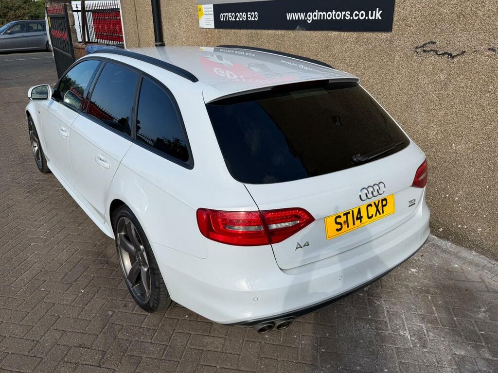 Audi A4 Avant 2.0 Tdi Black Edition Quattro Euro 5 Ss White #6