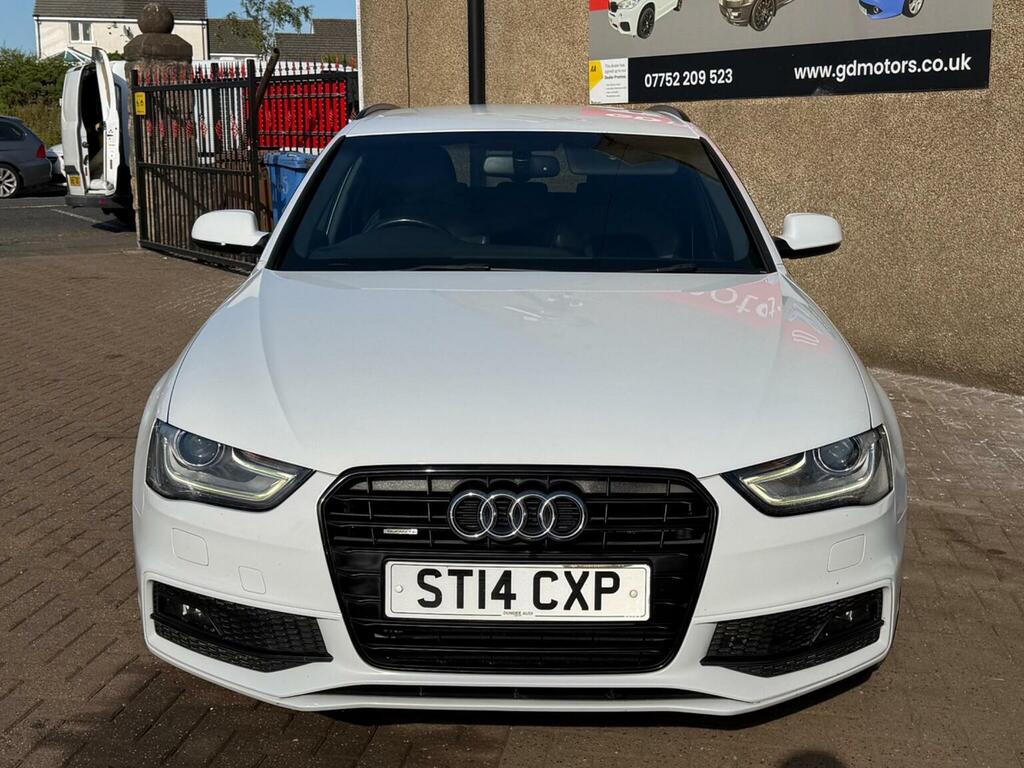Audi A4 Avant 2.0 Tdi Black Edition Quattro Euro 5 Ss White #3