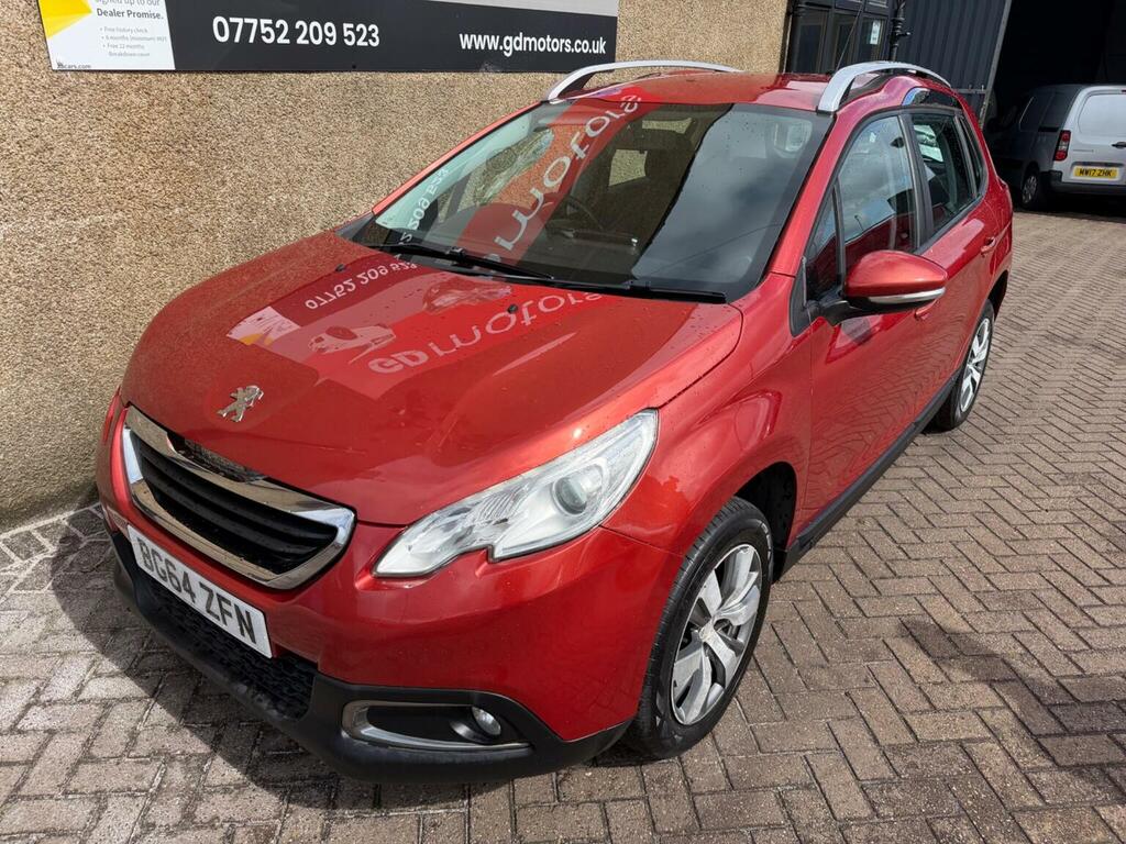 Peugeot 2008 1.4 Hdi Active Euro 5 Red #6