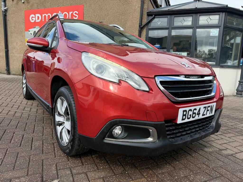 Peugeot 2008 1.4 Hdi Active Euro 5 Red #2