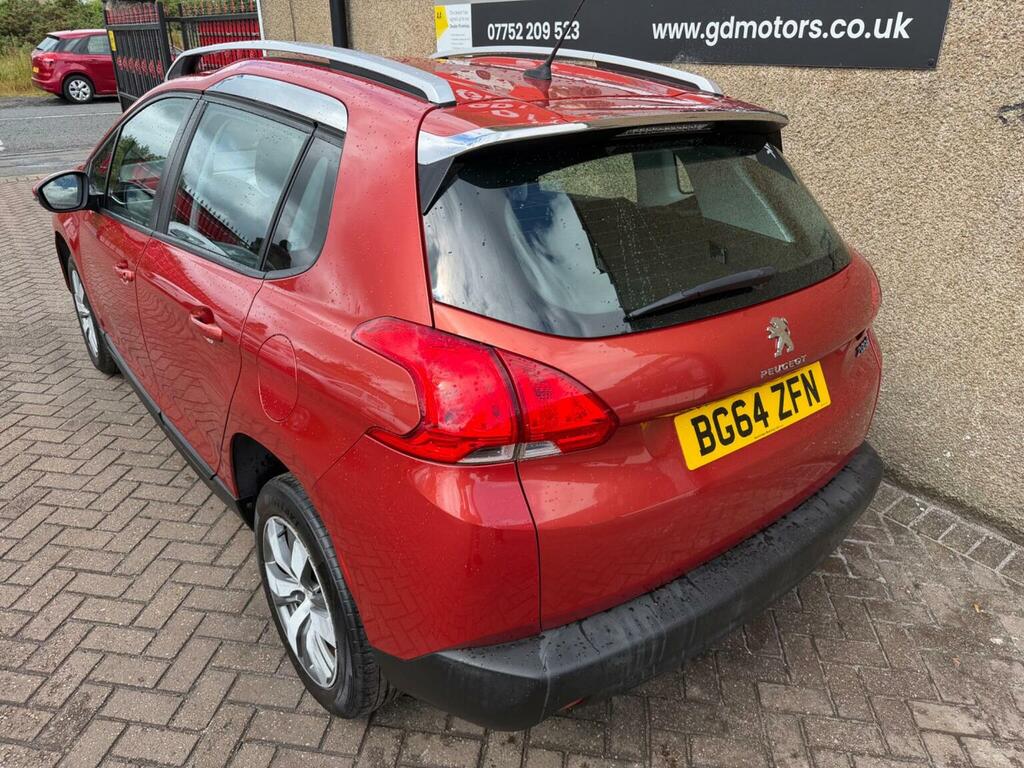 Peugeot 2008 1.4 Hdi Active Euro 5 Red #4