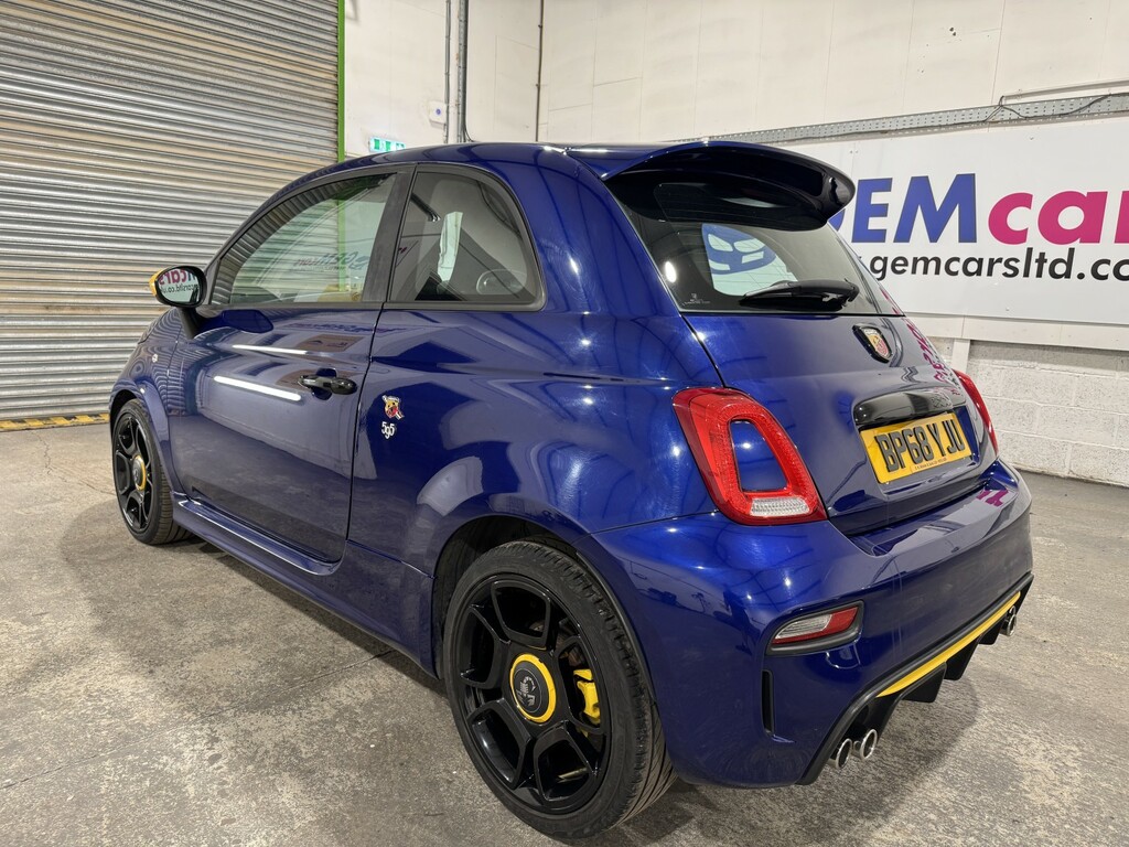 Abarth 595 Hatchback 1.4 T-jet Trofeo 201968 BP68YJU Blue #6