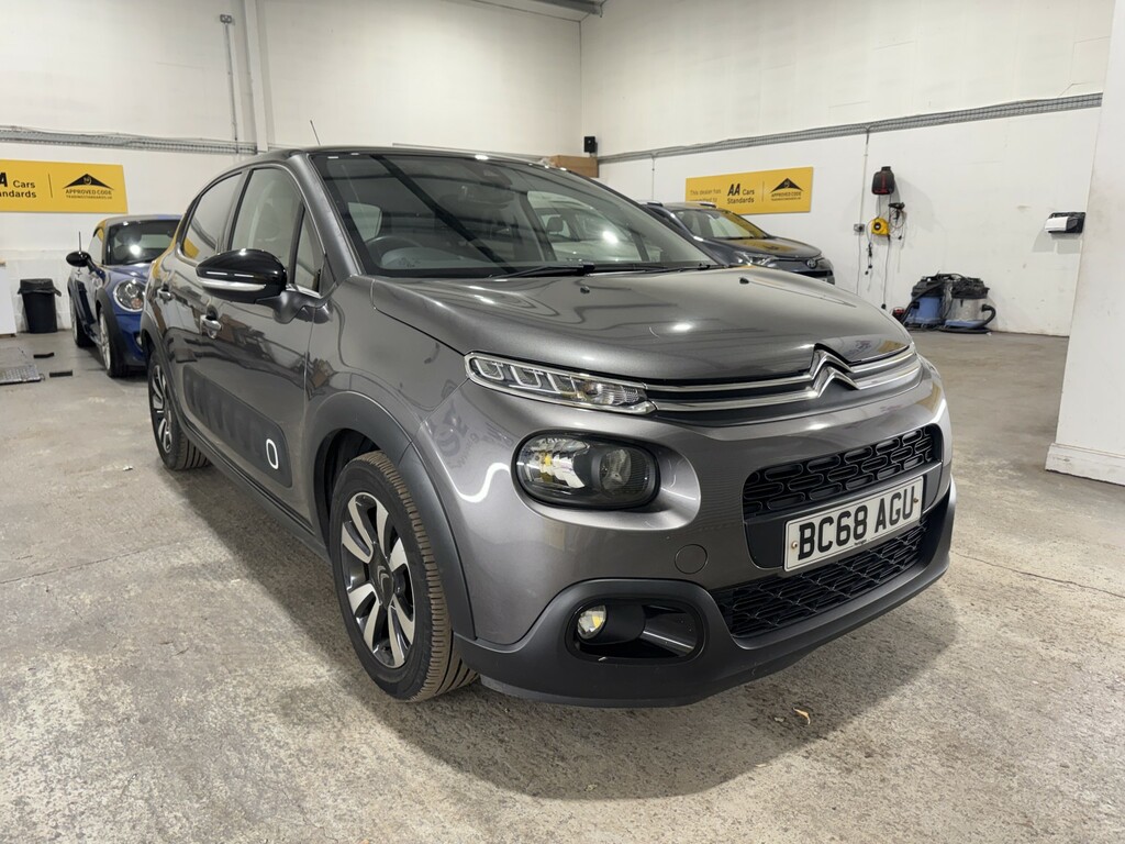 Citroen C3 Hatchback 1.2 Puretech Flair 201968 BC68AGU Grey #2