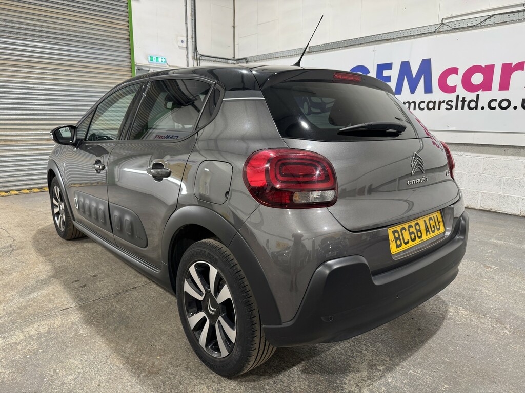 Citroen C3 Hatchback 1.2 Puretech Flair 201968 BC68AGU Grey #6