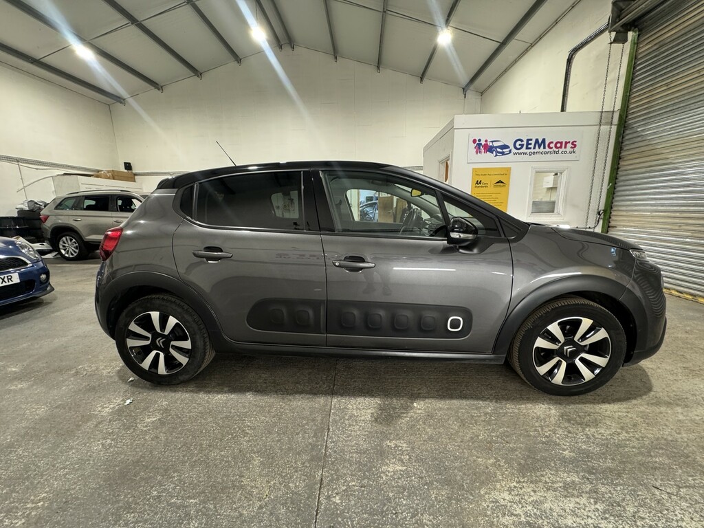 Citroen C3 Hatchback 1.2 Puretech Flair 201968 BC68AGU Grey #3