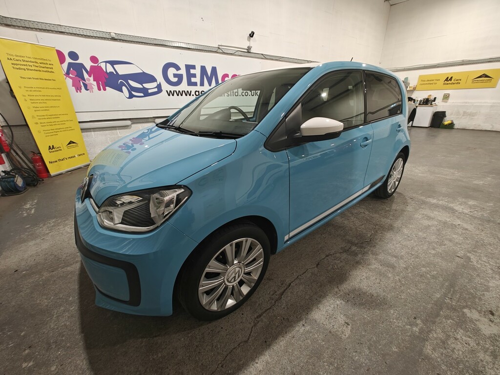 Volkswagen Up Hatchback 1.0 Bluemotion Tech Move Up 201666 KW66EFF Blue #3