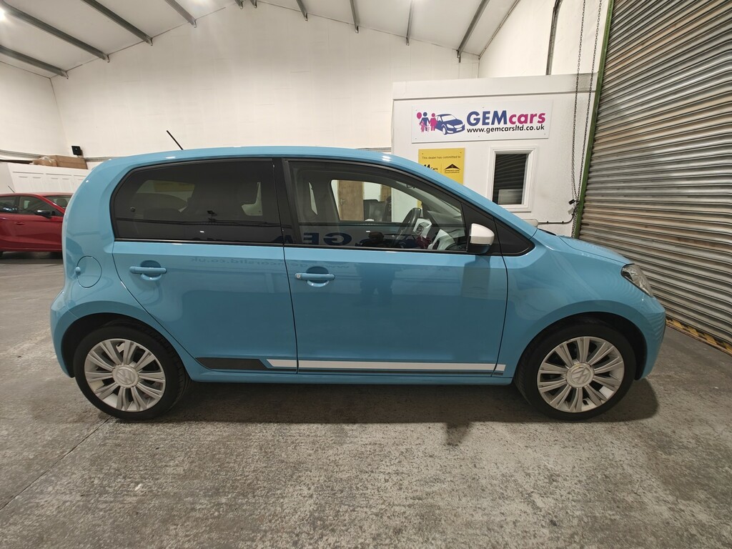 Volkswagen Up Hatchback 1.0 Bluemotion Tech Move Up 201666 KW66EFF Blue #4