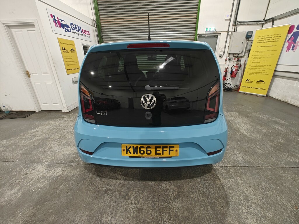 Volkswagen Up Hatchback 1.0 Bluemotion Tech Move Up 201666 KW66EFF Blue #6