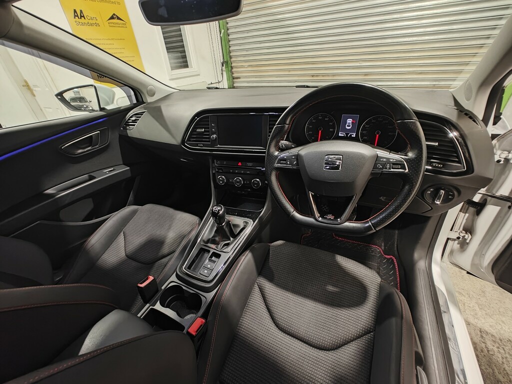 Seat Leon 1.4 Ecotsi Fr Technology White #4