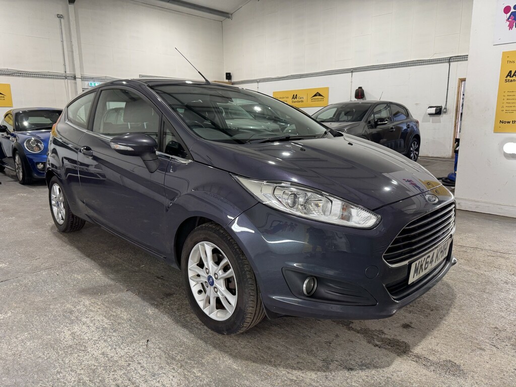 Ford Fiesta Hatchback 1.3 Zetec 201464 Grey #4