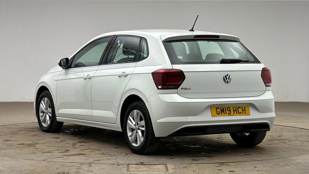 Volkswagen Polo Hatchback 1.6 Tdi Se 201919 White #3