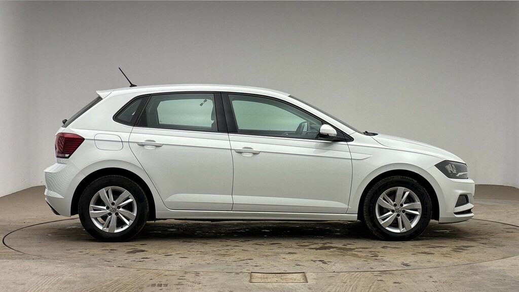Volkswagen Polo Hatchback 1.6 Tdi Se 201919 White #2