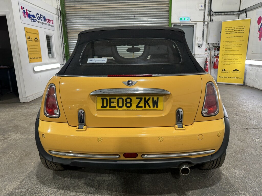 Mini Convertible 1.6 One Convertible Yellow #6