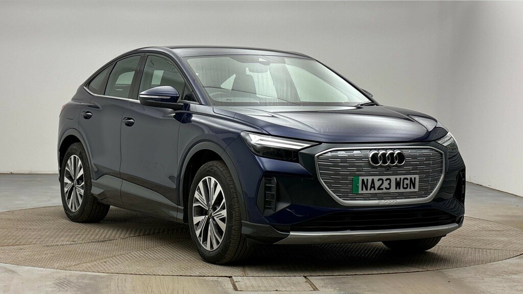 Audi Q4 E Tron Suv 40 Sport 202323 Blue