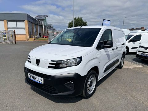 Peugeot Partner 1.5 Partner Professional CF74UFD White #3