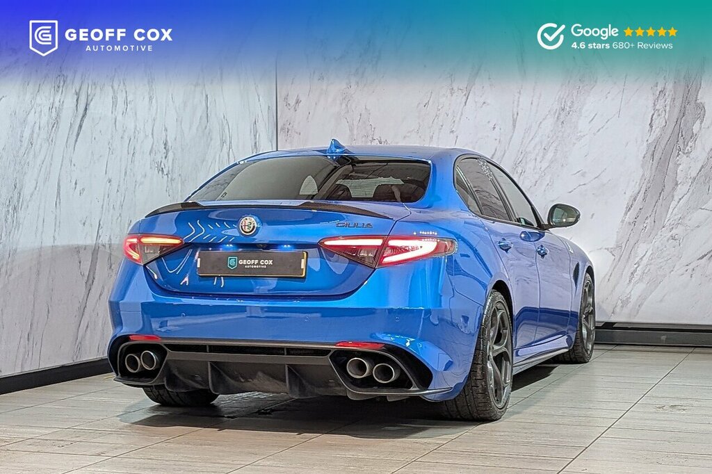 Alfa Romeo Giulia V6 Bi-turbo Quadrifoglio Blue #2