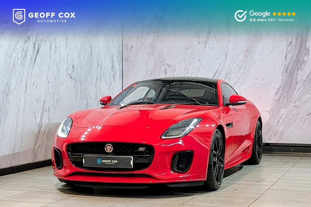 Jaguar F-Type I Chequered Flag Red