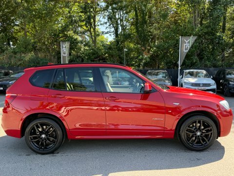 BMW X3 Xdrive20d M Sport Red #5